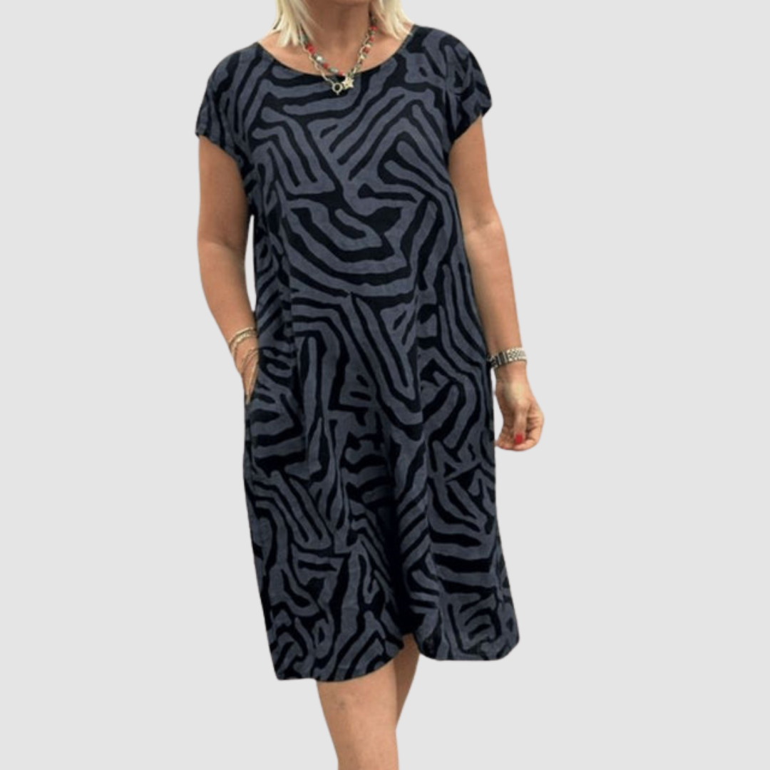 Noelle™ Vintage-Inspired Cotton Dress