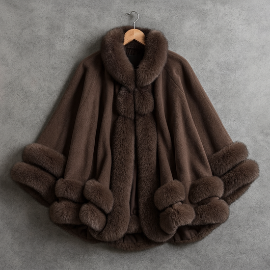 Nikita™ Fur Cape Jacket