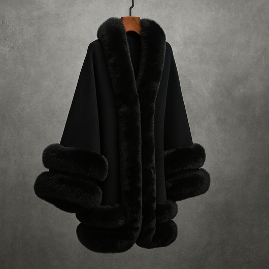 Nikita™ Fur Cape Jacket