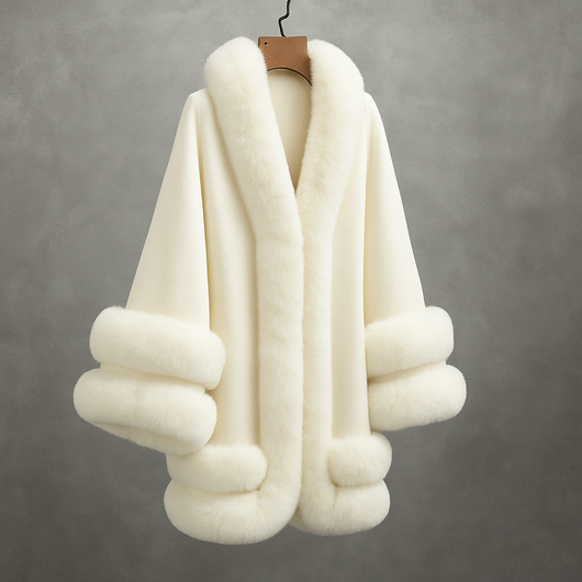 Nikita™ Fur Cape Jacket