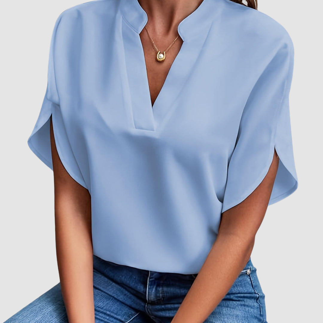 Elain™ Draped Blouse
