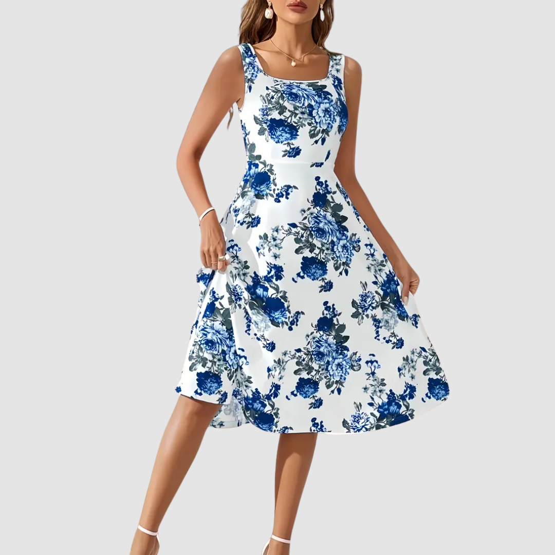 Natalie™ Floral A-Line Dress