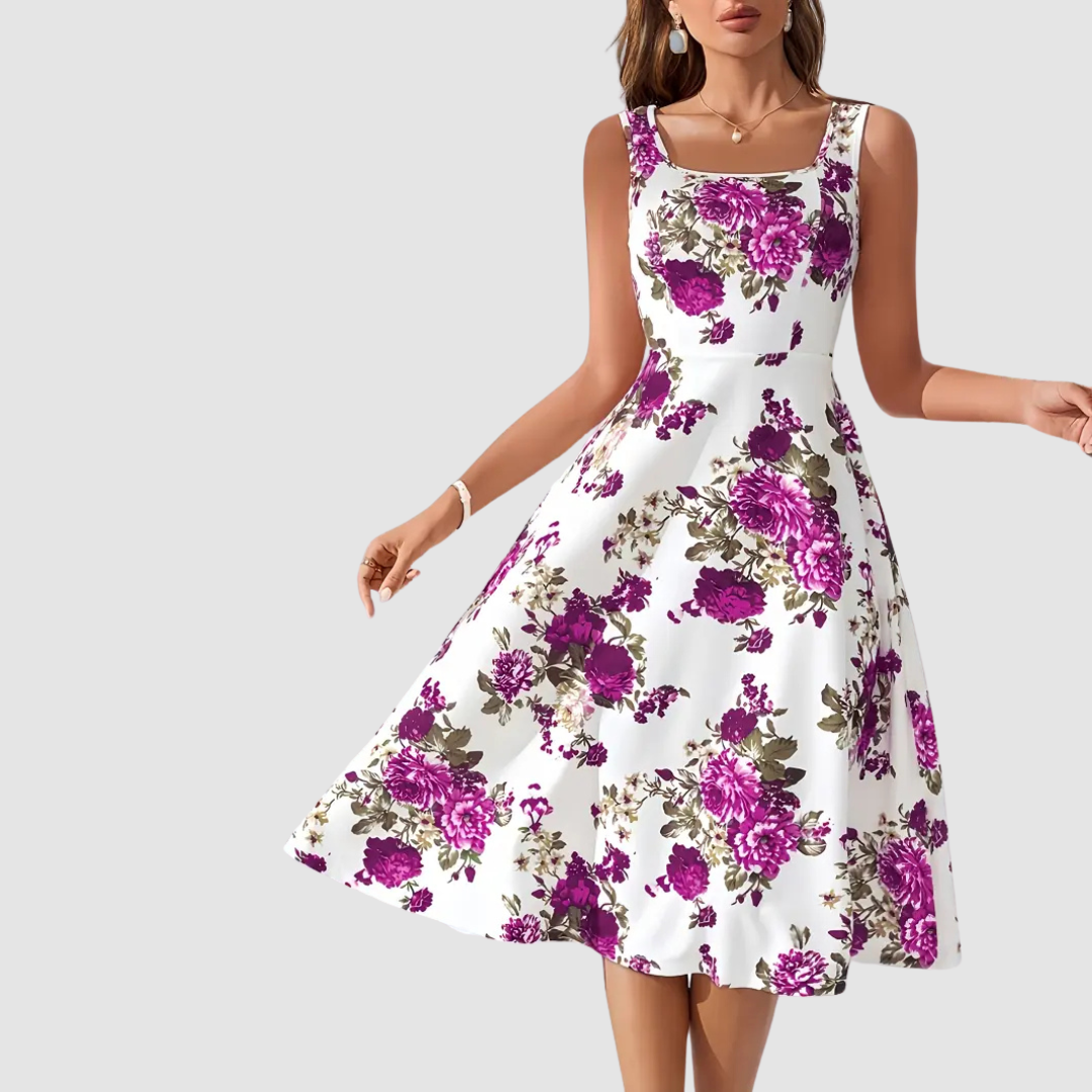 Natalie™ Floral A-Line Dress