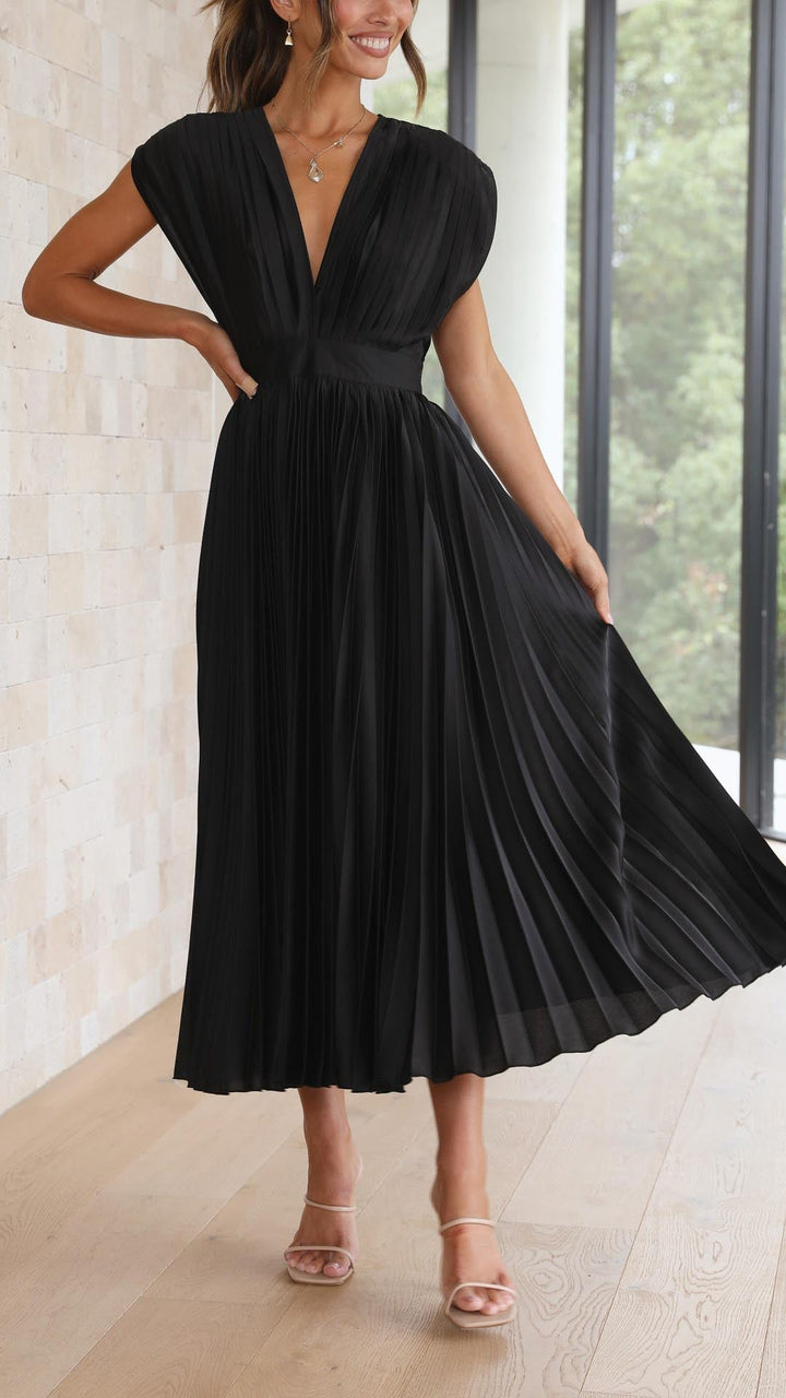 Marla™ Elegant Pleated Dress
