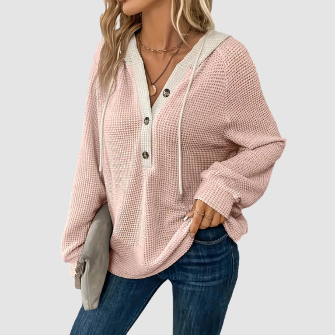 Trish™ Premium Knitted Long Sleeve Hoodie