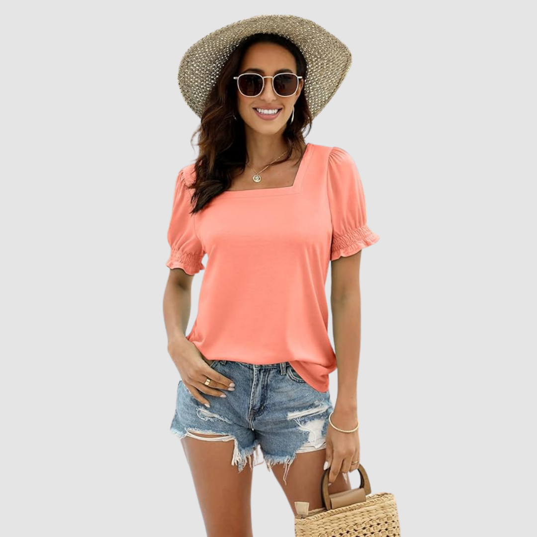 Célina™ Square Neck Top